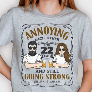 Annoying Each Other Husband & Wife - Gift For Couples, Husband Wife - Personalized Unisex T-shirt, Hoodie