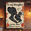 I'm Proud Of You - Personalized Vertical Canvas