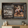 You And Me - Personalized Horizontal Poster - Upload Image, Gift For Couples