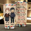 The Day I Met You, I Found My Missing Piece - Gift For Couples, Personalized Tumbler
