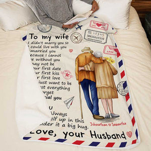 Never Forget How Special You Are To Me - I Love You Forever & Always - Personalized Blanket.