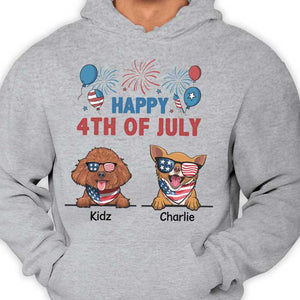 Happy 4th Of July Anniversary - Gift for 4th Of July - Personalized Unisex T-Shirt.