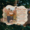 I Have Found The One Whom My Soul Loves - Personalized Custom Benelux Shaped Wood Christmas Ornament - Gift For Couple, Husband Wife, Anniversary, Engagement, Wedding, Marriage Gift, Christmas Gift