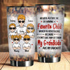 My Grandkids Are My Favorite - Gift For Grandma, Personalized Tumbler