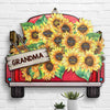 Grandma Gift Ideas, Sunflower Gifts for Women, Grandma Birthday Gifts, Mothers Day Gifts, Nana Gifts, Gifts for Grandmom, Sunflower Room Decor, House Warming Gifts Personalized Door Sign