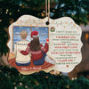 I Didn‚t Marry You So I Could Live With You - Personalized Custom Benelux Shaped Wood Christmas Ornament - Gift For Couple, Husband Wife, Anniversary, Engagement, Wedding, Marriage Gift, Christmas Gift