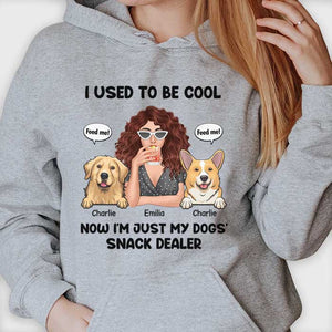 I Used To Be Cool Snack Dealer Dog - Gift For Dog Mom, Personalized Unisex T-shirt, Hoodie.