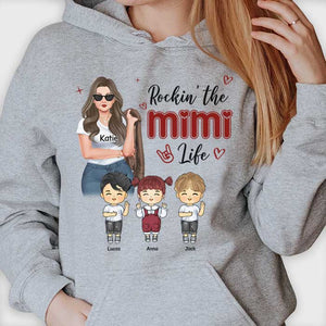 Nana Life Is The Best Life - Gift For Mom, Grandma - Personalized Unisex T-shirt, Hoodie