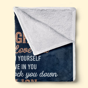 I Hope You Believe In Yourself As Much As I Believe In You - Family Blanket - Gift For Daughter From Dad