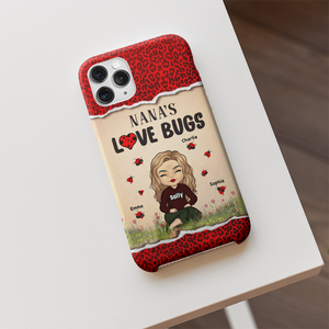 Grandma's Love Bugs - Gift For Mom, Grandma - Personalized Phone Case