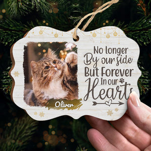 You Will Stay Forever In My Heart - Personalized Custom Benelux Shaped Wood Photo Christmas Ornament - Upload Image, Memorial Gift, Sympathy Gift, Christmas Gift