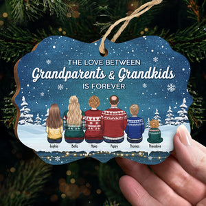 Whole Lot Of Love - Family Personalized Custom Ornament - Wood Benelux Shaped - Christmas Gift For Family Members