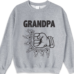 World's Best Grandpa - Family Personalized Custom Unisex T-shirt, Hoodie, Sweatshirt - Gift For Grandpa, Grandparents