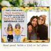 There's A Point In Every True Friendship -  Personalized Photo Frame