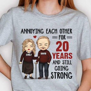 Annoying For Many Years & Still Going Strong - Anniversary Gifts, Gift For Couples, Personalized Unisex T-shirt