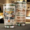 The Best Memories Are Made Camping - Personalized Tumbler