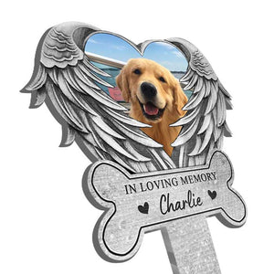 You Are Always In My Heart - Personalized Custom Acrylic Garden Stake.