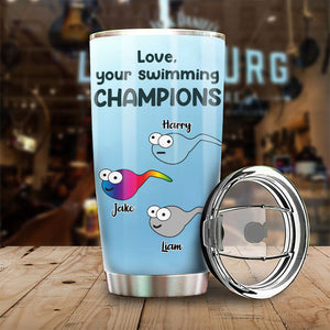 Thanks For Not Wearing A Condom - Personalized Tumbler - Gift For Dad, Gift For Father's Day