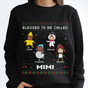 Blessed To Be Called Grandma - Personalized Unisex Sweatshirt, T-shirt, Hoodie.