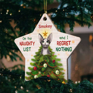 Because In This House - There's Only One Star - Personalized Shaped Ornament.