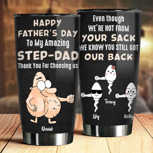 Thank You For Choosing Us - Personalized Tumbler - Gift For Dad, Gift For Father's Day