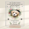 In Loving Memory, In Our Hearts Forever - Upload Image - Personalized Acrylic Plaque