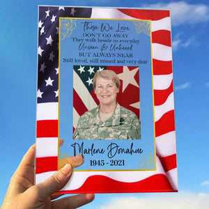 They Walk Beside Us Everyday - Upload Image - Personalized Acrylic Plaque.
