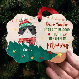 I've Been A Very Good Cat/Dog This Year - Personalized Custom Benelux Shaped Wood Christmas Ornament - Gift For Pet Lovers, Christmas Gift