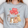 Happy Mother's Day Dog Mom, Heart Balloon - Mother's Day Gifts, Gift For Dog Mom, Personalized Unisex T-shirt, Hoodie
