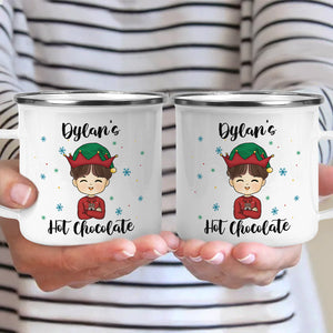 Kid's Hot Chocolate - Kid Personalized Hot Chocolate Mug, Cup - Christmas Gift For Birthday Party Favors, Birthday Gift