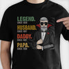Legend Husband Daddy Grandpa  - Personalized Unisex T-Shirt