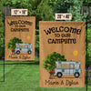 Drive Slow - Drunk Campers Matter - Personalized Camping Flag