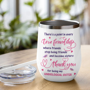 True Friendship - Gift For Best Friends - Personalized Tumbler.