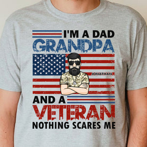 I'm A Veteran - Gift For 4th Of July - Personalized Unisex T-Shirt.