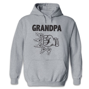 World's Best Grandpa - Family Personalized Custom Unisex T-shirt, Hoodie, Sweatshirt - Gift For Grandpa, Grandparents