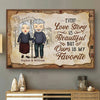 Every Love Story Is Beautiful But Ours Is My Favorite - Gift For Couples, Personalized Horizontal Poster