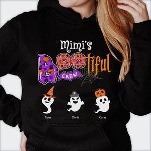 Halloween Night - Bootiful Crew  - Personalized Unisex T-Shirt.