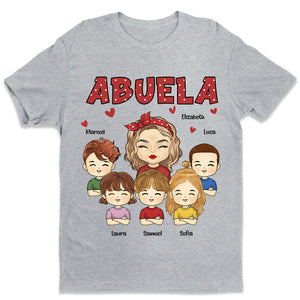 World's Best Grandma - Family Personalized Custom Unisex T-shirt, Hoodie, Sweatshirt - Gift For Grandma, Grandparents