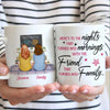 Bestie - Friends That Turned Into Family - Personalized Mug