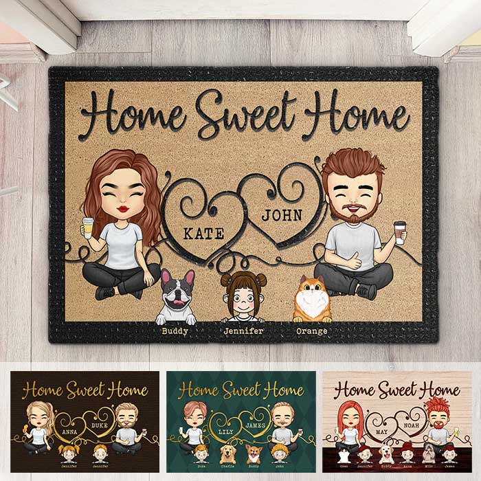 Family Decorative Mat