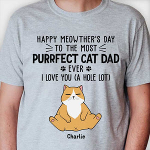 Happy Meowther's Day We Love You - Gift For Cat Lovers, Personalized Unisex T-shirt, Hoodie