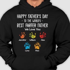 World's Best Father - Personalized Unisex T-Shirt, Father's Day Gift.