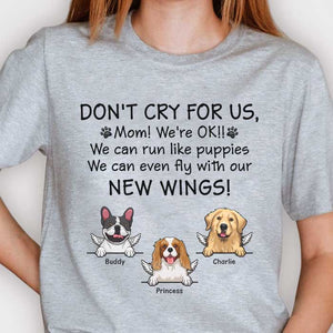 I Can Run Like A Puppy, Mom - Gift For Dog Mom - Personalized Unisex T-shirt, Hoodie.