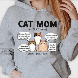 Cat Mum Best Cat Mum Ever - Gift For Cat Mum, Personalized Unisex T-shirt, Hoodie.
