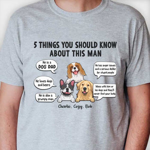 Five Things You Should Know About This Woman - Mother's Day Gifts, Gift For Dog Mom, Personalized Unisex T-shirt, Hoodie.