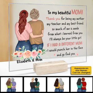 I'll Always Be Your Little Girl - Gift For Mom - Personalized Acrylic Plaque