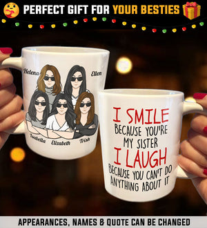 You And I Are Besties - Personalized Mug.