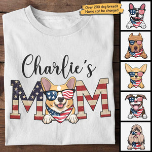 Best Mom Ever - Gift For 4th Of July - Personalized Unisex T-Shirt.