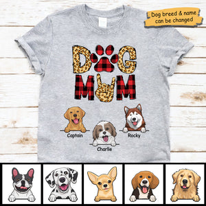 Best Dog Mom Ever - Personalized Unisex T-Shirt, Hoodie, Sweatshirt.