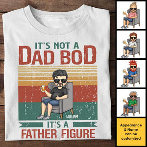 It's A Father Figure - Gift For Dad, Grandpa - Personalized Unisex T-shirt, Hoodie